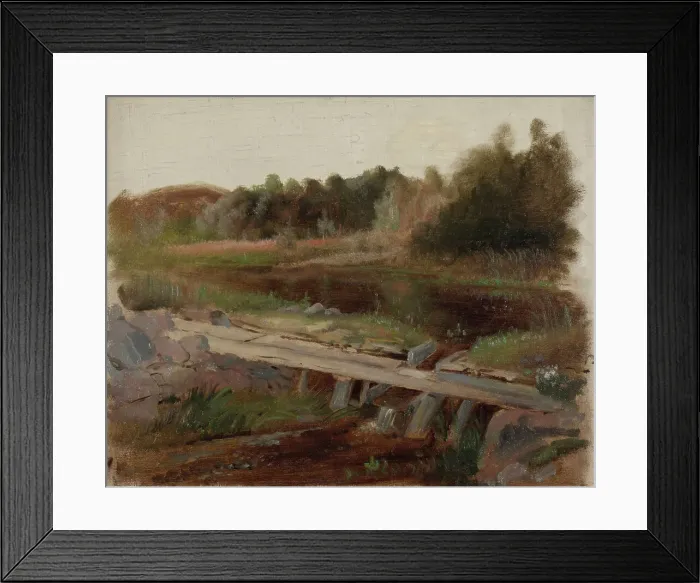 Framed Print : Landscape. Creator: Johan Knutson Framed Print : Landscape. Creator: Johan Knutson