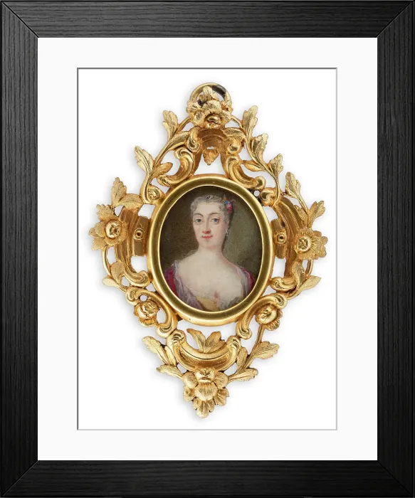 Framed Print : Ms. de Geer, c1820s. Creator: Unknown Framed Print : Ms. de Geer, c1820s. Creator: Unknown