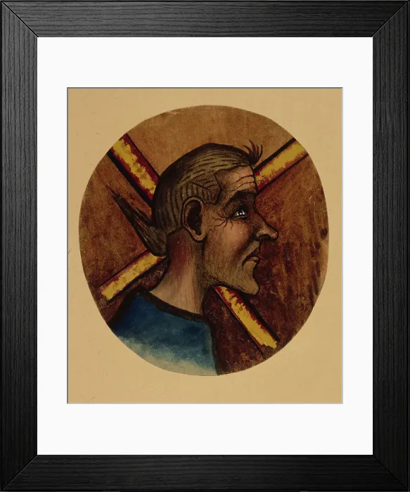 Framed Print : Madness, 1895. Creator: Hugo Simberg Framed Print : Madness, 1895. Creator: Hugo Simberg