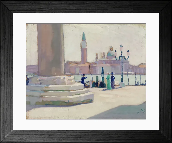 Framed Print : Venice, 1911. Creator: Santeri Salokivi Framed Print : Venice, 1911. Creator: Santeri Salokivi