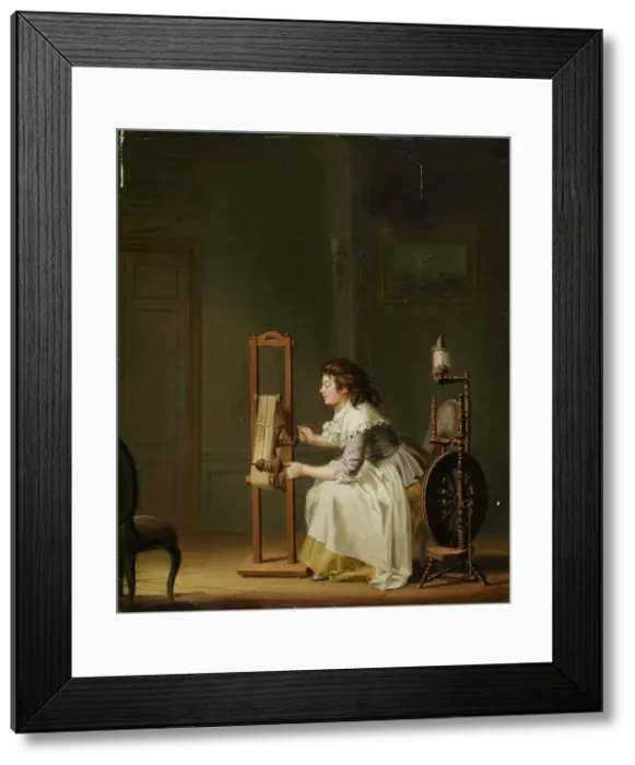 Framed Print : Keriva woman, c1750-1816. Creator: Per Hillestrom Framed Print : Keriva woman, c1750-1816. Creator: Per Hillestrom