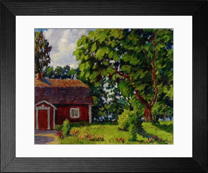 Framed Print : Urajärvi Museum. Creator: Alfred William Finch Framed Print : Urajärvi Museum. Creator: Alfred William Finch