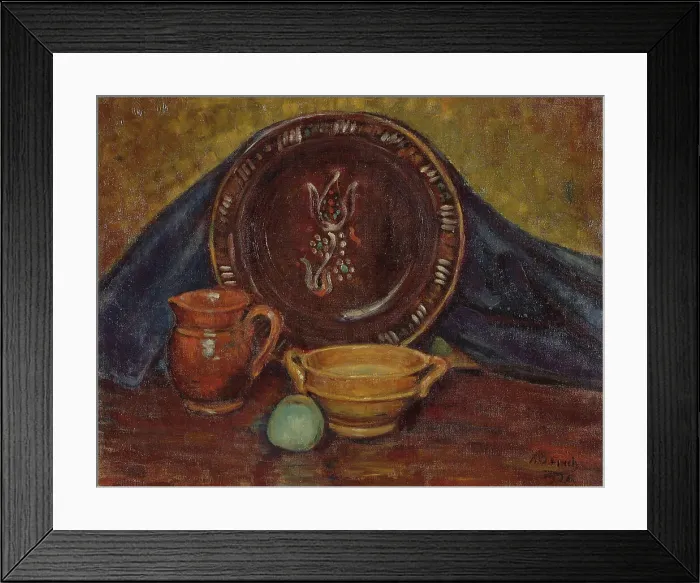 Framed Print : Still Life, 1926. Creator: Alfred William Finch Framed Print : Still Life, 1926. Creator: Alfred William Finch