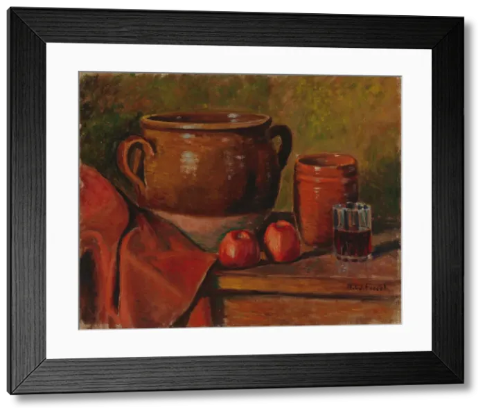Framed Print : Still Life, 1923. Creator: Alfred William Finch Framed Print : Still Life, 1923. Creator: Alfred William Finch