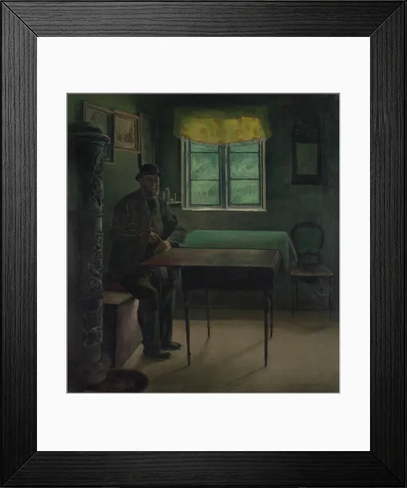 Framed Print : Interior, 1919. Creator: William Lonnberg Framed Print : Interior, 1919. Creator: William Lonnberg