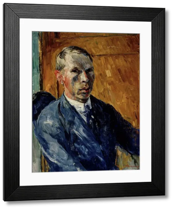Framed Print : Self-Portrait. Creator: William Lonnberg Framed Print : Self-Portrait. Creator: William Lonnberg