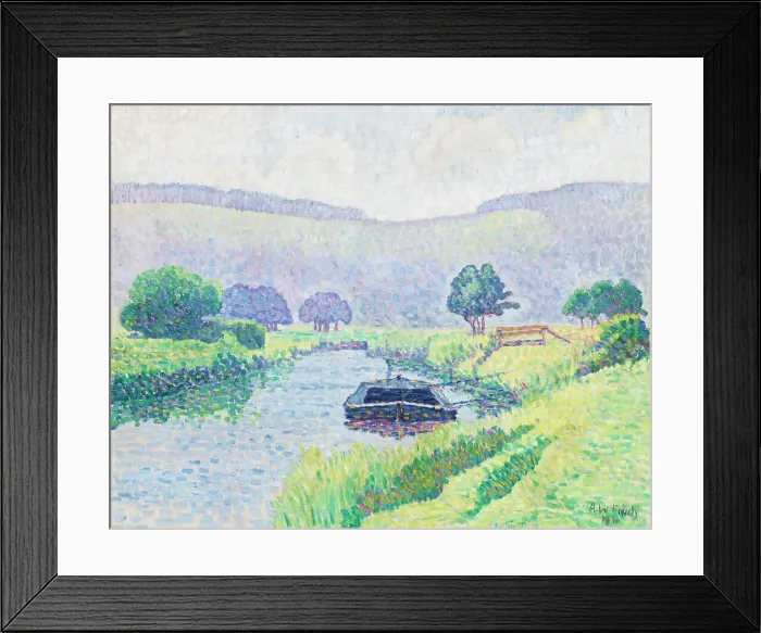Framed Print : Amberley River Valley (Arun River), 1911. Creator: Alfred William Finch Framed Print : Amberley River Valley (Arun River), 1911. Creator: Alfred William Finch