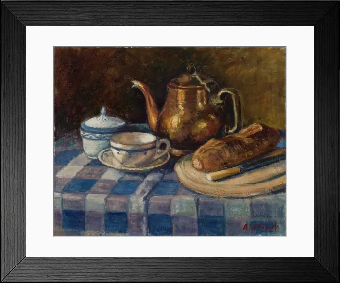 Framed Print : Still Life, 1925. Creator: Alfred William Finch