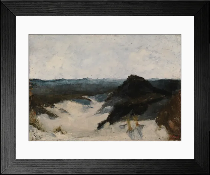 Framed Print : Shore View, Knocke, 1885. Creator: Alfred William Finch Framed Print : Shore View, Knocke, 1885. Creator: Alfred William Finch