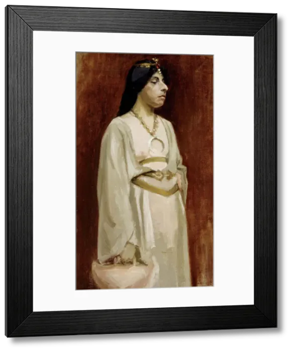 Framed Print : Céleste, 1891. Creator: Beda Stjernschantz Framed Print : Céleste, 1891. Creator: Beda Stjernschantz