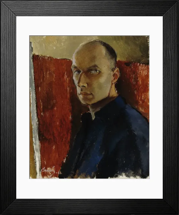 Framed Print : Self-Portrait, 1923. Creator: Alvar Cawén Framed Print : Self-Portrait, 1923. Creator: Alvar Cawén