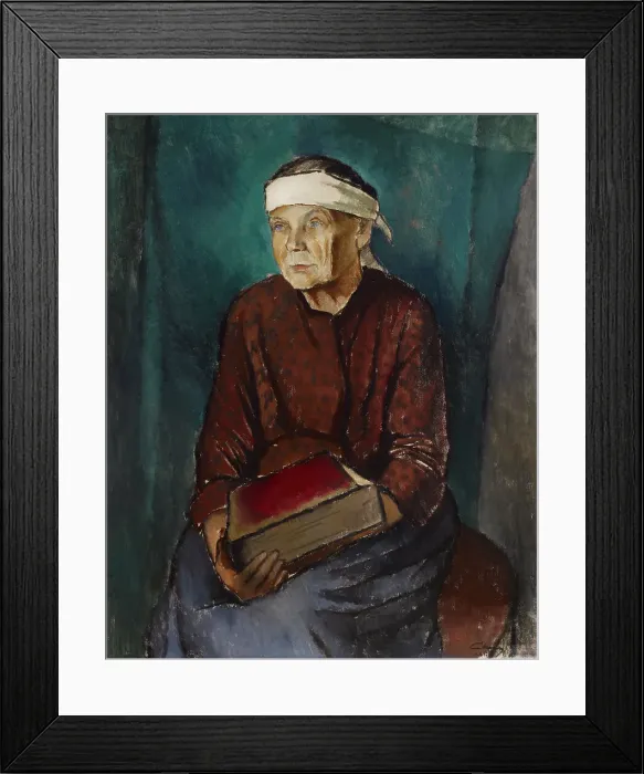 Framed Print : Eeva-Stiina, 1925. Creator: Alvar Cawén Framed Print : Eeva-Stiina, 1925. Creator: Alvar Cawén