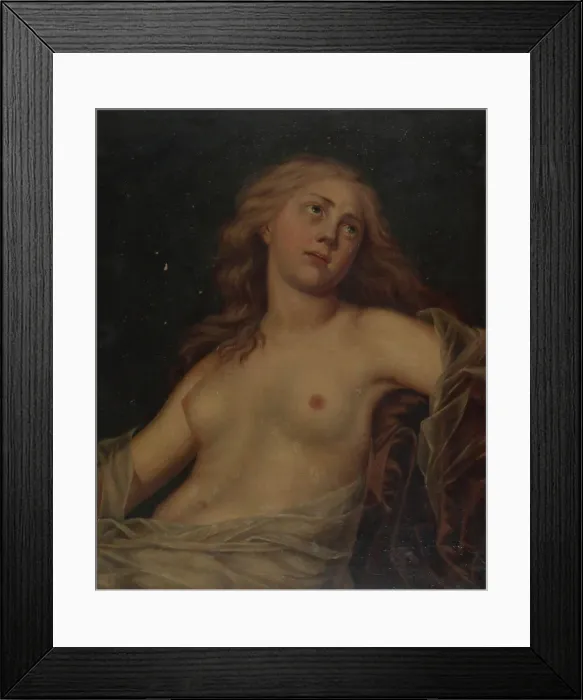 Framed Print : Ariadne, copy after Adolf Ulrik Wertmüller. Creator: Berndt Godenhjelm Framed Print : Ariadne, copy after Adolf Ulrik Wertmüller. Creator: Berndt Godenhjelm