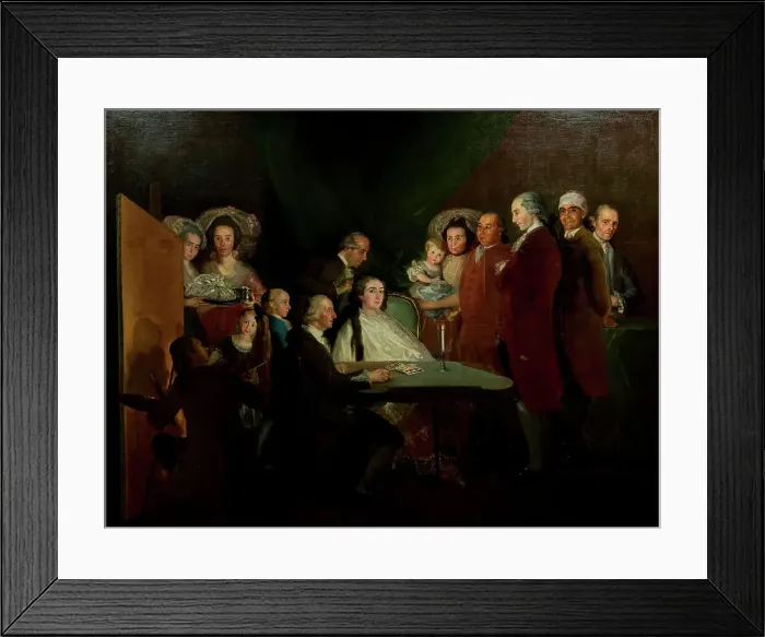 Framed Print : The family of Luis Antonio Jaime of Spain (1727-1785), the Cardinal Infante, 1783-1784. Creator: Goya, Francisco, de (1746-1828) Framed Print : The family of Luis Antonio Jaime of Spain (1727-1785), the Cardinal Infante, 1783-1784. Creator: Goya, Francisco, de (1746-1828)
