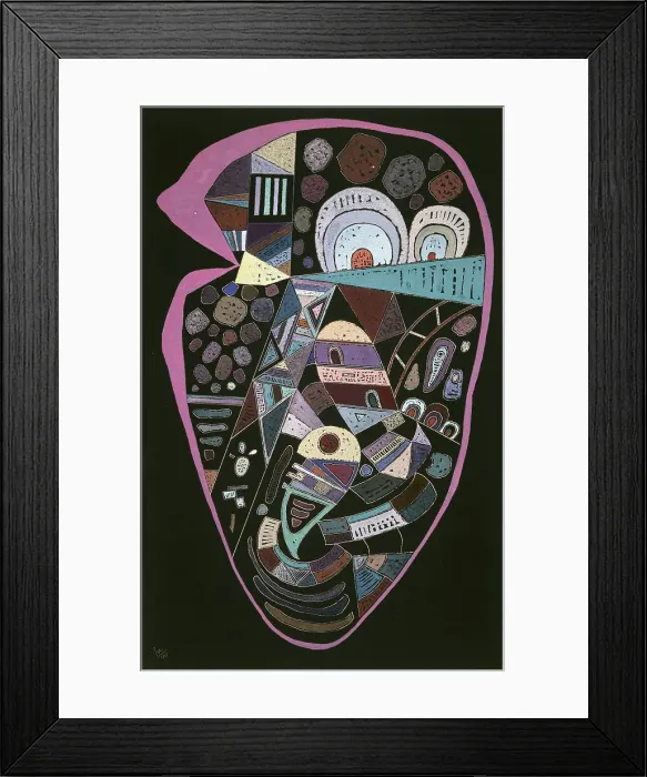 Framed Print : Untitled, 1940. Creator: Kandinsky, Wassily Vasilyevich (1866-1944) Framed Print : Untitled, 1940. Creator: Kandinsky, Wassily Vasilyevich (1866-1944)