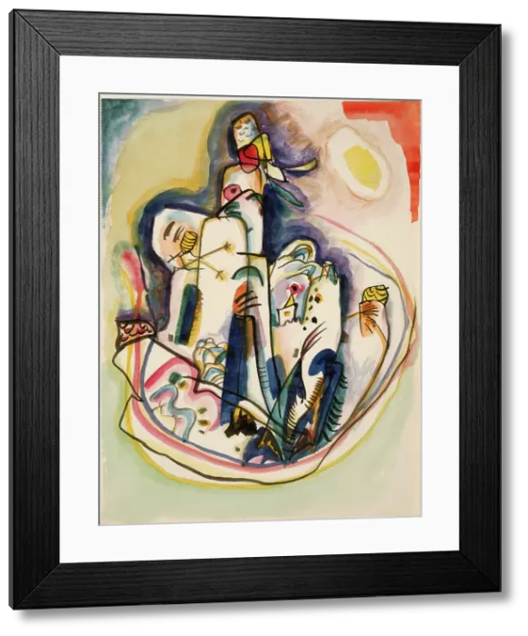 Framed Print : Untitled, c1919. Creator: Kandinsky, Wassily Vasilyevich (1866-1944) Framed Print : Untitled, c1919. Creator: Kandinsky, Wassily Vasilyevich (1866-1944)