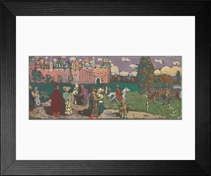 Framed Print : Altrussisches (Old Russia), 1904. Creator: Kandinsky, Wassily Vasilyevich (1866-1944) Framed Print : Altrussisches (Old Russia), 1904. Creator: Kandinsky, Wassily Vasilyevich (1866-1944)