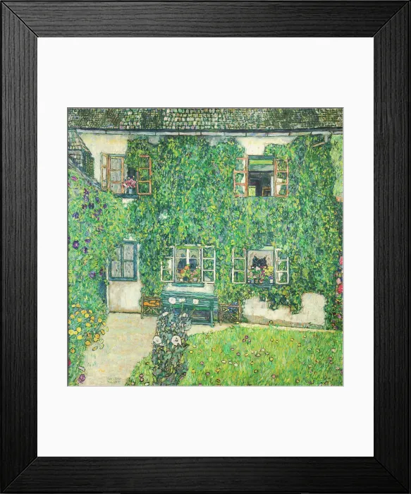 Framed Print : Forester's House in Weissenbach II (Garden), 1914. Creator: Klimt, Gustav (1862-1918) Framed Print : Forester's House in Weissenbach II (Garden), 1914. Creator: Klimt, Gustav (1862-1918)