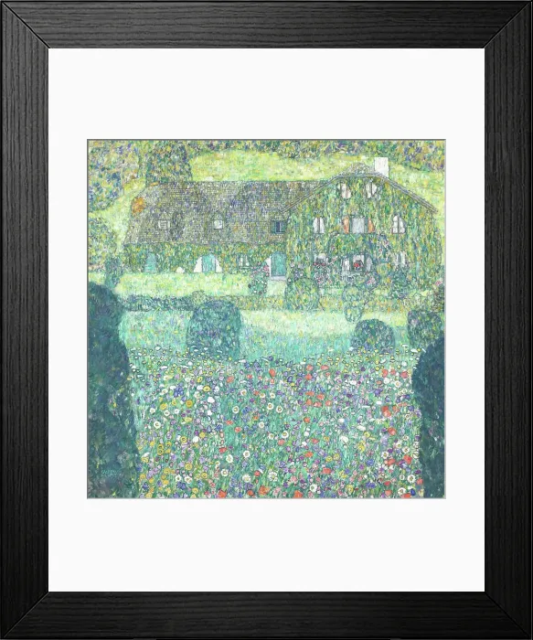 Framed Print : Forester's House in Weissenbach I, 1914. Creator: Klimt, Gustav (1862-1918) Framed Print : Forester's House in Weissenbach I, 1914. Creator: Klimt, Gustav (1862-1918)