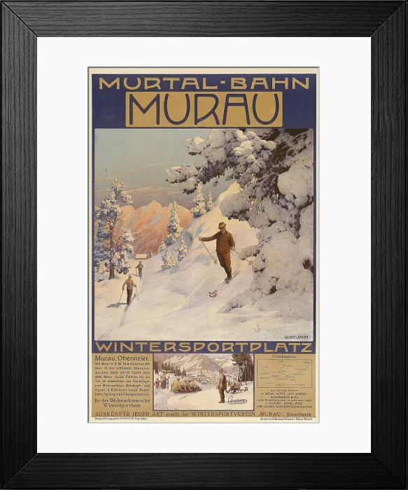 Framed Print : Murau, c1908-1910. Creator: Jahn, Gustav (1879-1919) Framed Print : Murau, c1908-1910. Creator: Jahn, Gustav (1879-1919)