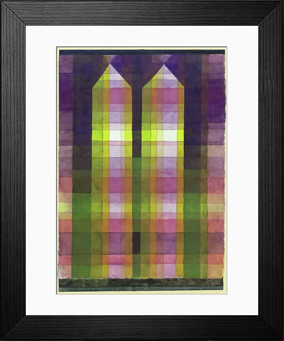 Framed Print : Double Tower, 1923. Creator: Klee, Paul (1879-1940) Framed Print : Double Tower, 1923. Creator: Klee, Paul (1879-1940)