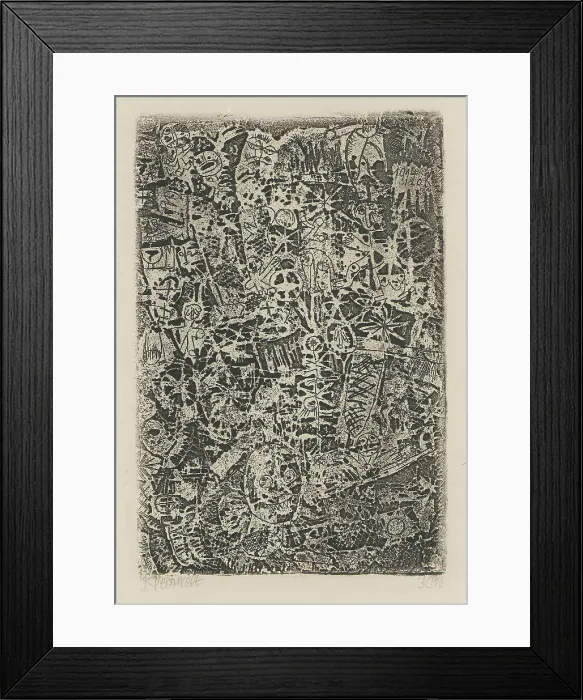 Framed Print : Small World, 1914. Creator: Klee, Paul (1879-1940) Framed Print : Small World, 1914. Creator: Klee, Paul (1879-1940)