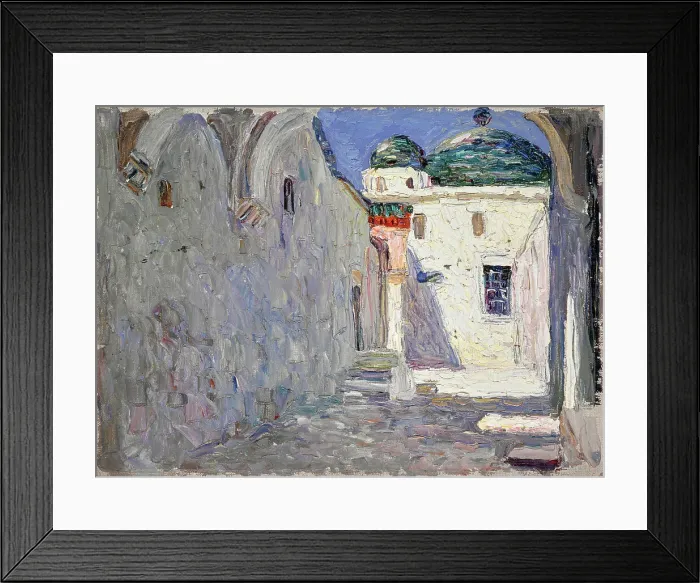 Framed Print : Tunis, Street, 1905. Creator: Kandinsky, Wassily Vasilyevich (1866-1944) Framed Print : Tunis, Street, 1905. Creator: Kandinsky, Wassily Vasilyevich (1866-1944)