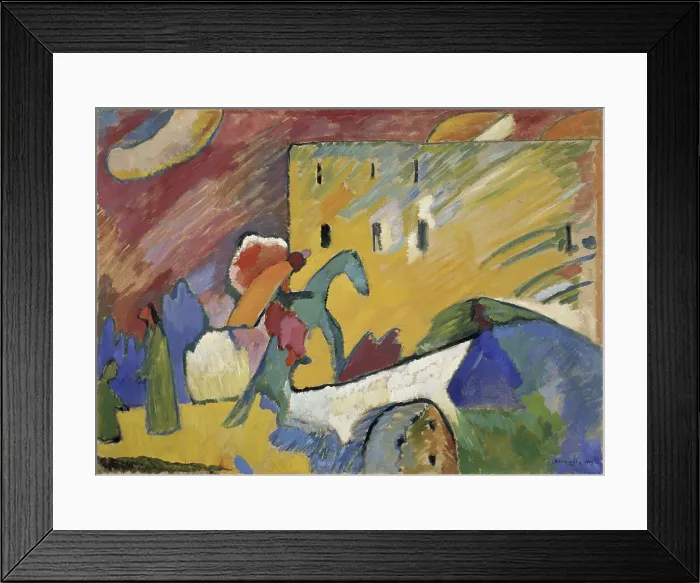 Framed Print : Improvisation 3, 1909. Creator: Kandinsky, Wassily Vasilyevich (1866-1944) Framed Print : Improvisation 3, 1909. Creator: Kandinsky, Wassily Vasilyevich (1866-1944)