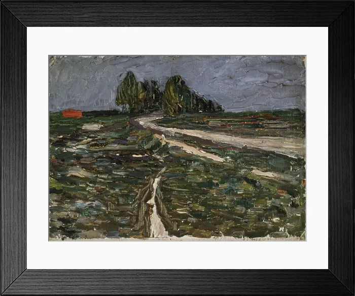 Framed Print : Poplars, c 1902. Creator: Kandinsky, Wassily Vasilyevich (1866-1944) Framed Print : Poplars, c 1902. Creator: Kandinsky, Wassily Vasilyevich (1866-1944)