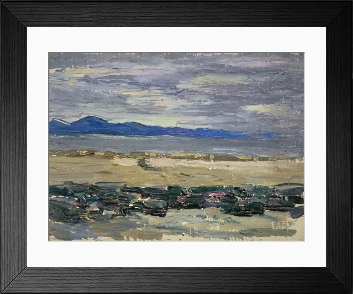 Framed Print : Tunis, Coastal Landscape II, 1905. Creator: Kandinsky, Wassily Vasilyevich (1866-1944)