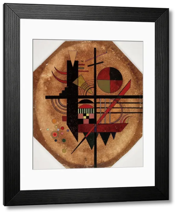 Framed Print : Intimate Message, 1925. Creator: Kandinsky, Wassily Vasilyevich (1866-1944) Framed Print : Intimate Message, 1925. Creator: Kandinsky, Wassily Vasilyevich (1866-1944)