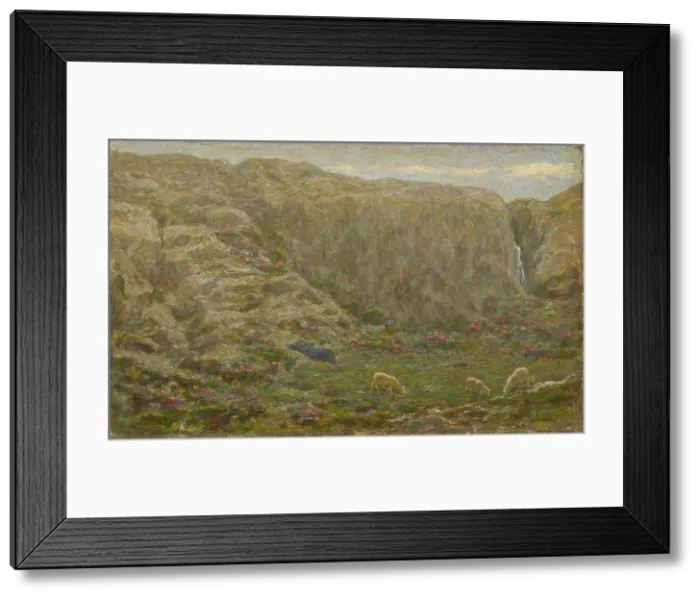 Framed Print : Peace. Creator: Longoni, Emilio (1859-1932) Framed Print : Peace. Creator: Longoni, Emilio (1859-1932)