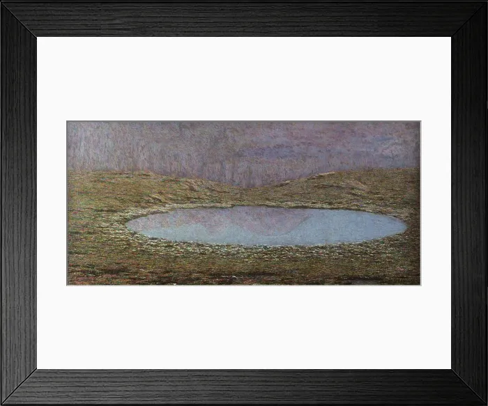 Framed Print : Trasparenze alpine (Alpine Transparencies), 1910. Creator: Longoni, Emilio (1859-1932) Framed Print : Trasparenze alpine (Alpine Transparencies), 1910. Creator: Longoni, Emilio (1859-1932)