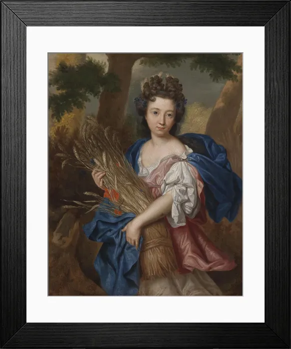 Framed Print : Anne-Geneviève de Bourbon-Condé (1619-1679), Duchess of Longueville, as Ceres, Between 1675 and 1700 Creator: Mignard, Pierre (1612-1695) Framed Print : Anne-Geneviève de Bourbon-Condé (1619-1679), Duchess of Longueville, as Ceres, Between 1675 and 1700 Creator: Mignard, Pierre (1612-1695)