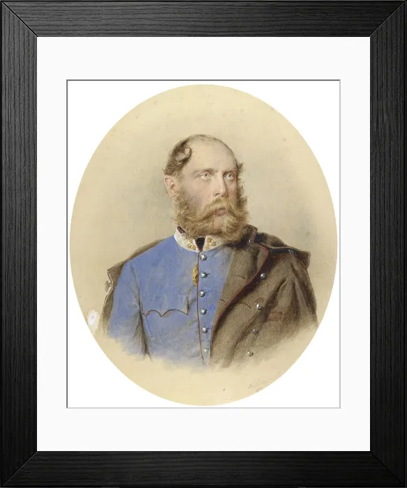 Framed Print : Portrait of Archduke Karl Ludwig of Austria (1833-1896) as Proprietor of the Uhlan Regiment... 1872 Creator: Kriehuber, Josef (1800-1876) Framed Print : Portrait of Archduke Karl Ludwig of Austria (1833-1896) as Proprietor of the Uhlan Regiment... 1872 Creator: Kriehuber, Josef (1800-1876)