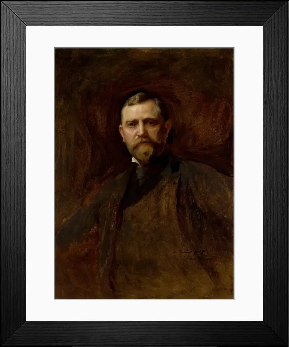 Framed Print : Portrait of Ludwig Behr (1863-1945), 1904-1906. Creator: László, Philip Alexius de (1869-1937) Framed Print : Portrait of Ludwig Behr (1863-1945), 1904-1906. Creator: László, Philip Alexius de (1869-1937)