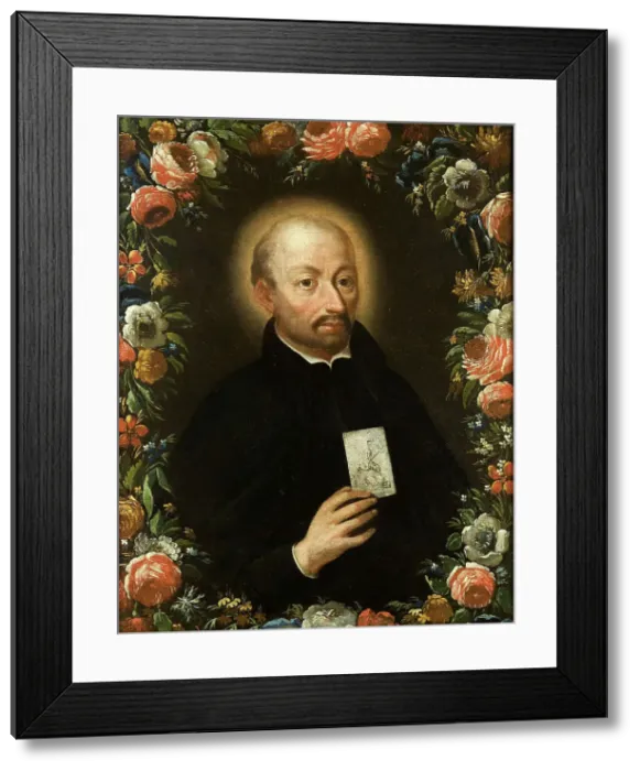 Framed Print : Saint Ignatius of Loyola, First half of the 18th cent.. Creator: Master of Bratislava (active 1700-1750) Framed Print : Saint Ignatius of Loyola, First half of the 18th cent.. Creator: Master of Bratislava (active 1700-1750)