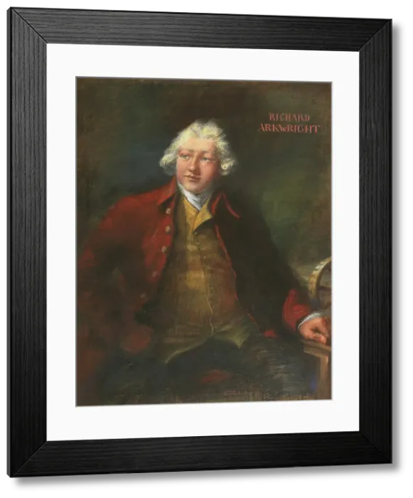 Framed Print : Portrait of Sir Richard Arkwright (1732-1792), 1911. Creator: Mautner, Stefan (1877-1944) Framed Print : Portrait of Sir Richard Arkwright (1732-1792), 1911. Creator: Mautner, Stefan (1877-1944)