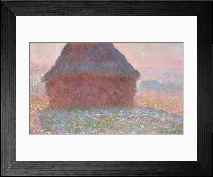 Framed Print : Grainstack in Sunlight, 1891. Creator: Monet, Claude (1840-1926) Framed Print : Grainstack in Sunlight, 1891. Creator: Monet, Claude (1840-1926)