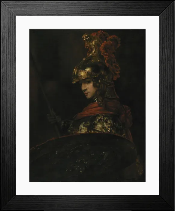 Framed Print : Pallas Athena, c1657. Creator: Rembrandt van Rhijn (1606-1669) Framed Print : Pallas Athena, c1657. Creator: Rembrandt van Rhijn (1606-1669)