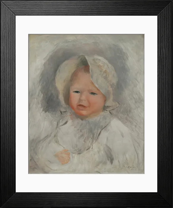 Framed Print : Portrait of the Artist's Son, Pierre Renoir, 1885. Creator: Renoir, Pierre Auguste (1841-1919) Framed Print : Portrait of the Artist's Son, Pierre Renoir, 1885. Creator: Renoir, Pierre Auguste (1841-1919)