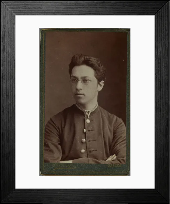 Framed Print : Wassily Kandinsky at the age 19, c1885. Creator: Photo studio Viktor Dimo, Odessa Framed Print : Wassily Kandinsky at the age 19, c1885. Creator: Photo studio Viktor Dimo, Odessa