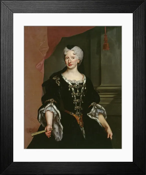 Framed Print : Countess Palatine Dorothea Sophie of Neuburg (1670-1748), Duchess of Parma, c1727. Creator: Piane (Il Mulinaretto), Giovanni Maria delle (1660-1745) Framed Print : Countess Palatine Dorothea Sophie of Neuburg (1670-1748), Duchess of Parma, c1727. Creator: Piane (Il Mulinaretto), Giovanni Maria delle (1660-1745)