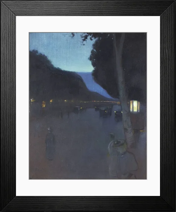 Framed Print : Parisian Boulevard, 1898-1901. Creator: Pichot, Ramon (1871-1925) Framed Print : Parisian Boulevard, 1898-1901. Creator: Pichot, Ramon (1871-1925)