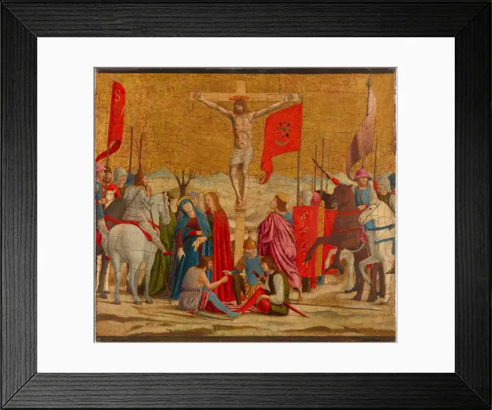 Framed Print : The Crucifixion, c1460. Creator: Piero della Francesca (ca 1415-1492) Framed Print : The Crucifixion, c1460. Creator: Piero della Francesca (ca 1415-1492)