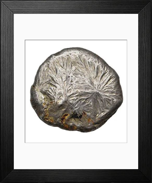 Framed Print : Burma, Shan, Flower Money (Yowetni), 17th-18th century. Creator: Numismatic, Oriental coins Framed Print : Burma, Shan, Flower Money (Yowetni), 17th-18th century. Creator: Numismatic, Oriental coins