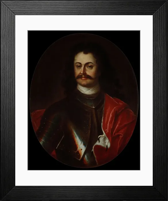 Framed Print : Portrait of Ferenc II Rákóczi (1676-1735), 1704. Creator: Richter, David (1662-1736) Framed Print : Portrait of Ferenc II Rákóczi (1676-1735), 1704. Creator: Richter, David (1662-1736)