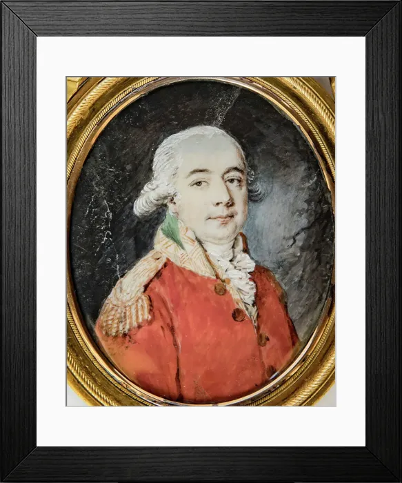 Framed Print : Prince Ernest Augustus (1771-1851), Duke of Cumberland and Teviotdale, 1790s. Creator: Ritt, Augustin Christian (1765-1799) Framed Print : Prince Ernest Augustus (1771-1851), Duke of Cumberland and Teviotdale, 1790s. Creator: Ritt, Augustin Christian (1765-1799)