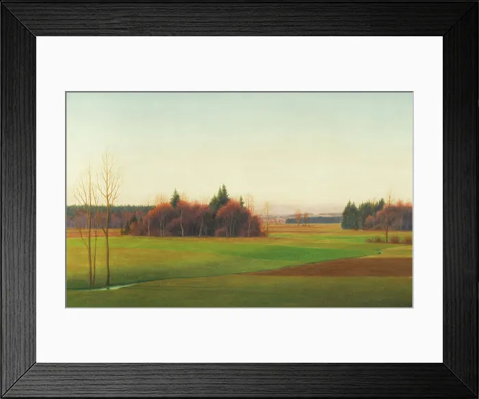 Framed Print : Early spring, 1931. Creator: Schrimpf, Georg (1889-1939) Framed Print : Early spring, 1931. Creator: Schrimpf, Georg (1889-1939)