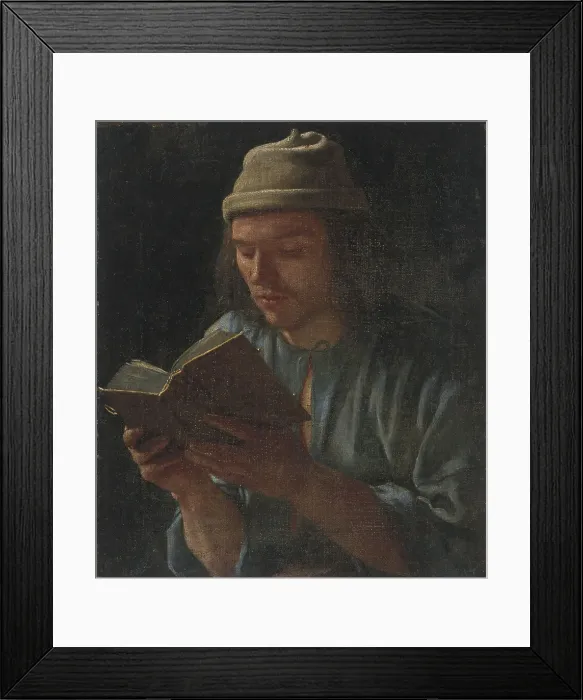 Framed Print : Self-portrait, c 1650. Creator: Sweerts, Michiel (1618-1664) Framed Print : Self-portrait, c 1650. Creator: Sweerts, Michiel (1618-1664)
